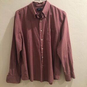 Dockers /Mens Shirt /X-Large /17-17.5/Red White